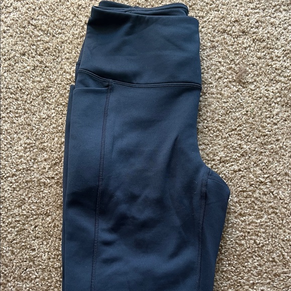 Women's Classic Navy Leggings - Picture 1 of 5